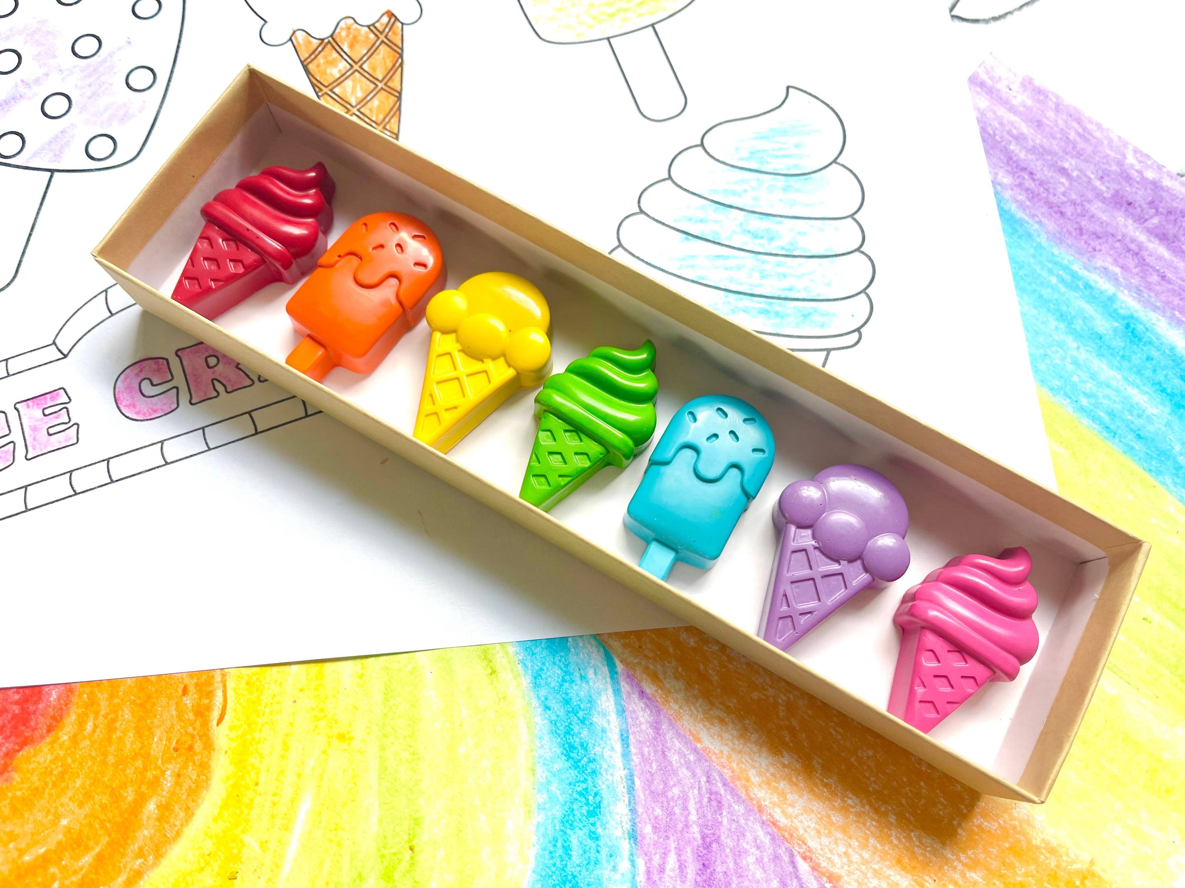 KagesKrayons - Wholesale Crayons - Kids & Baby - Ice Cream Crayons Gift Box4