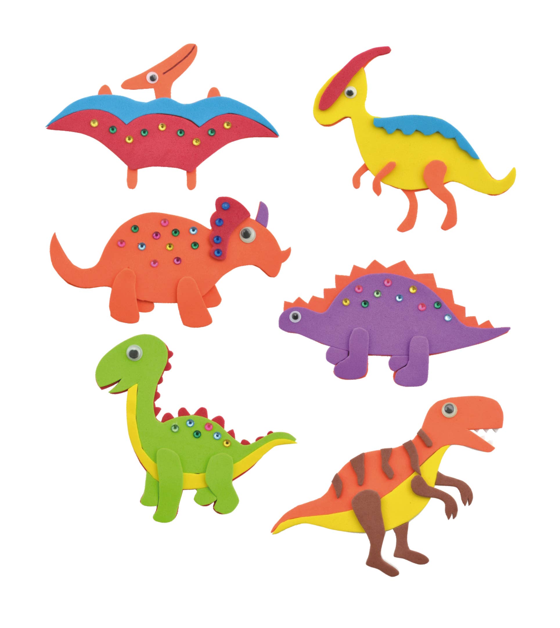 TOYS SERVICE, SL. -ANDREU TOYS- - Wholesale Art Set - Kids & Baby - EVA MAGNET DINOSAURS1