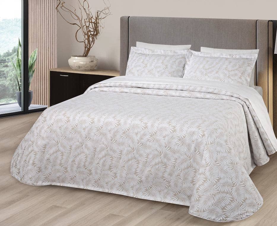 Bedspread 250x270 Bed 150 cm. Beige for wholesale on Faire0
