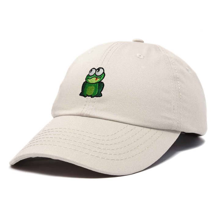 Dalix - Wholesale Baseball Cap - Women's - DALIX Cute Exotic Frog Hat Womens Embroidered Baseball Cap