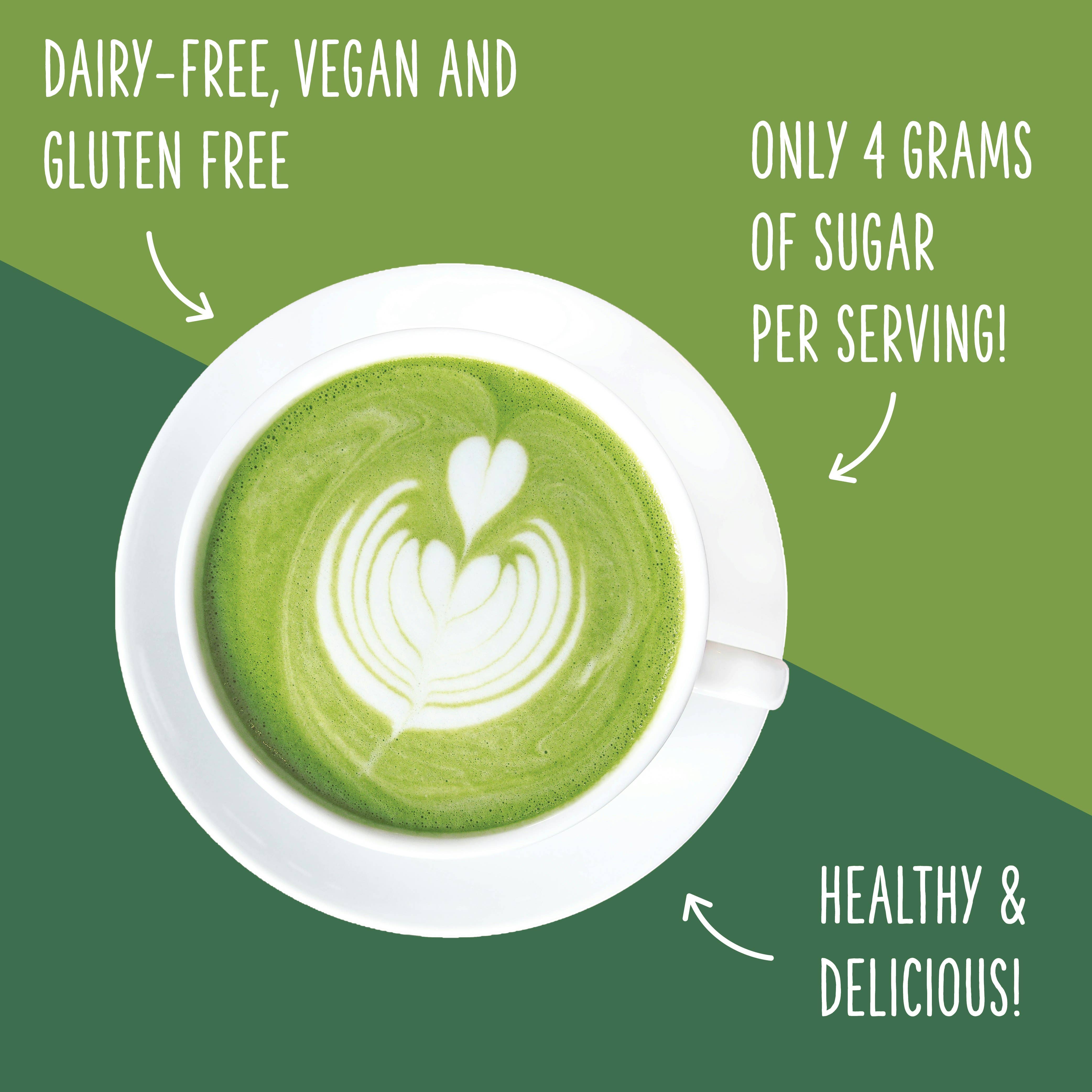 Two Leaves and a Bud - Wholesale Health/Detox Tea - Nice Matcha Tea Latte Mix, 500g1