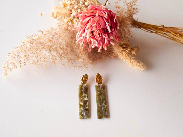 Azeria Création - Vente Boucles d'oreilles pendantes - Boucle d'oreilles Evie6