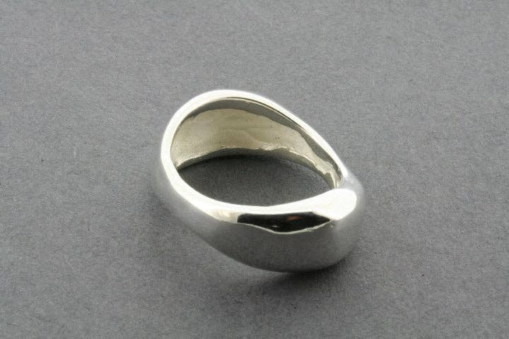 Makers & Providers - Wholesale Band/stacked ring - Silver Burbuja ring - sterling silver