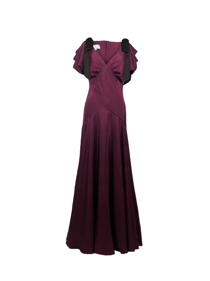 Vestido Amara Bow Amora por atacado de Rebecca Elizabeth