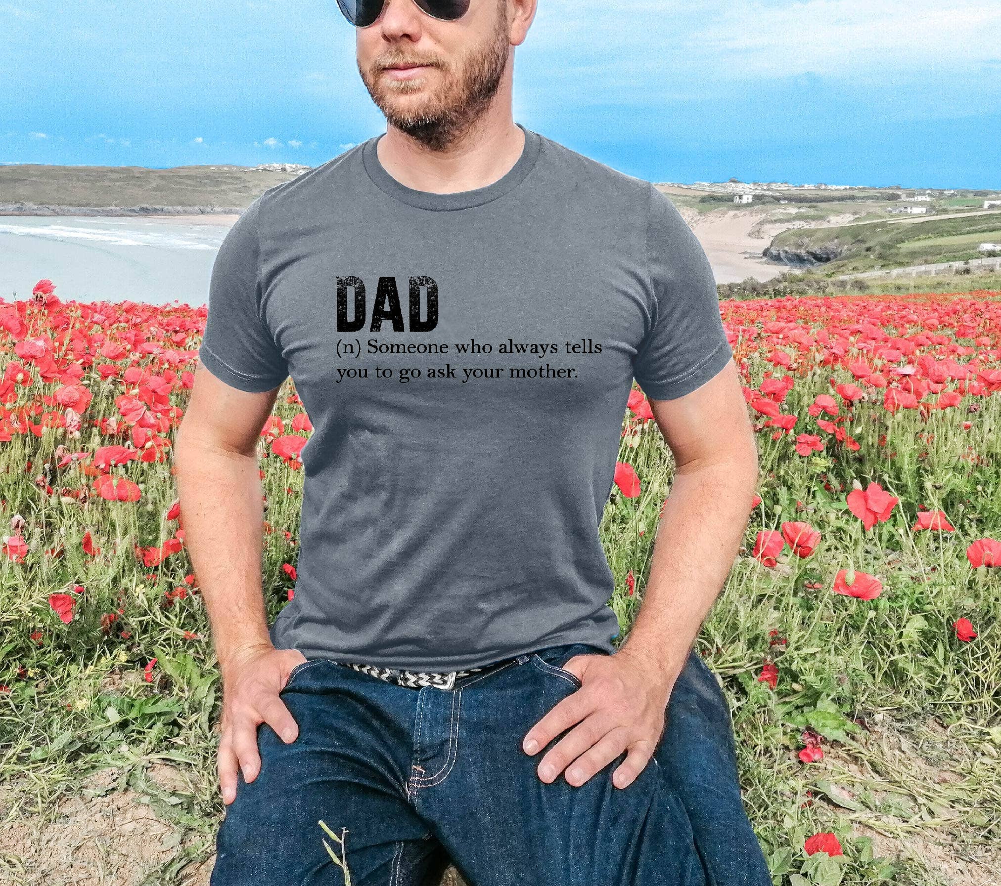 Southern Attitude Designs Inc - Wholesale T-Shirt (Graphic) - Men's - Go Ask Your Mother