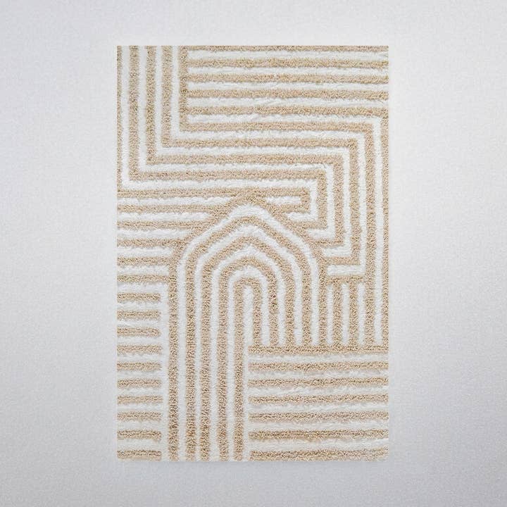 Cruzadas Wool Rug by Diego Olivero for wholesale by Meso Goods