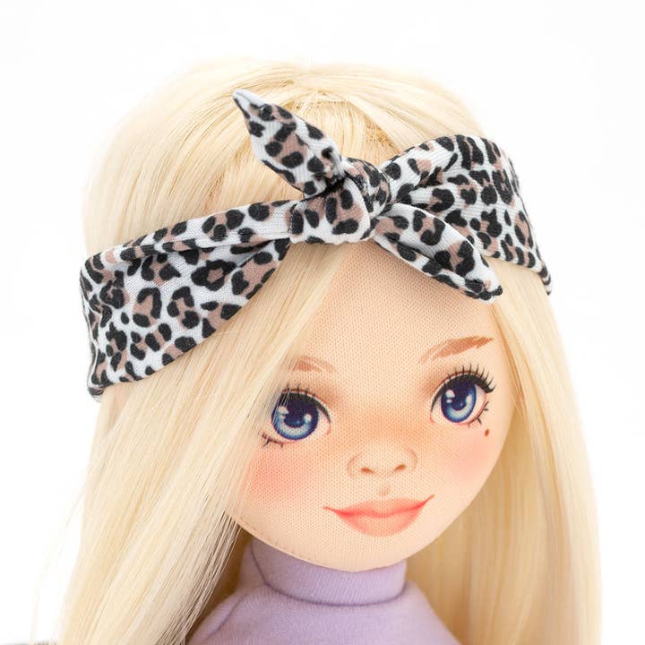 Orange Toys - Wholesale Doll - Kids - Mia Doll With A Purple Tracksuit - 32Cm