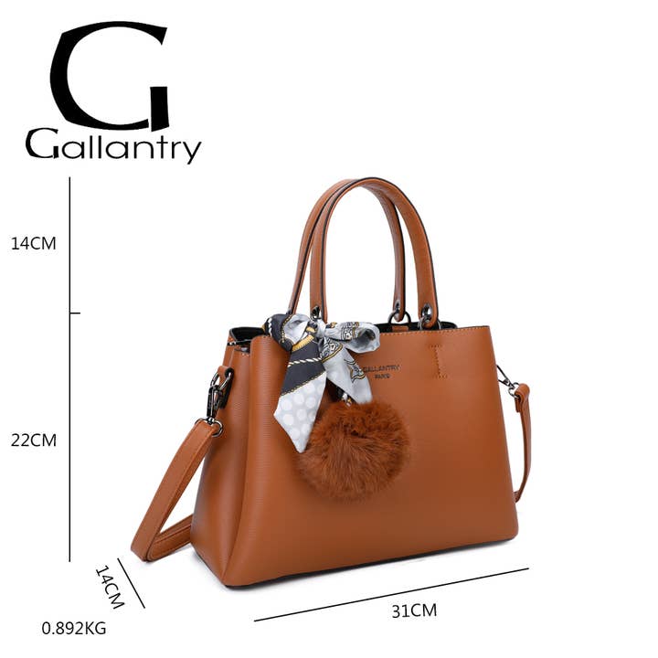 Gallantry - Vente Sac à main avec poignée sur le dessus – femme - Coquette (DQ-815)9