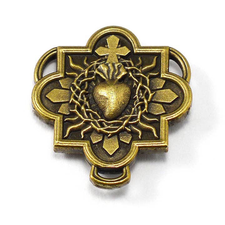 Ghirelli UsA Inc - Vente Collier de prière en perles - Chapelets pour hommes en bronze antique et hématite4