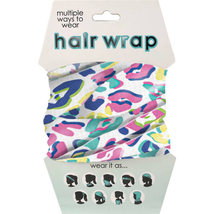 Spoontiques, Inc - Wholesale Head Scarf - Women's - Leopard Print Hair Wrap