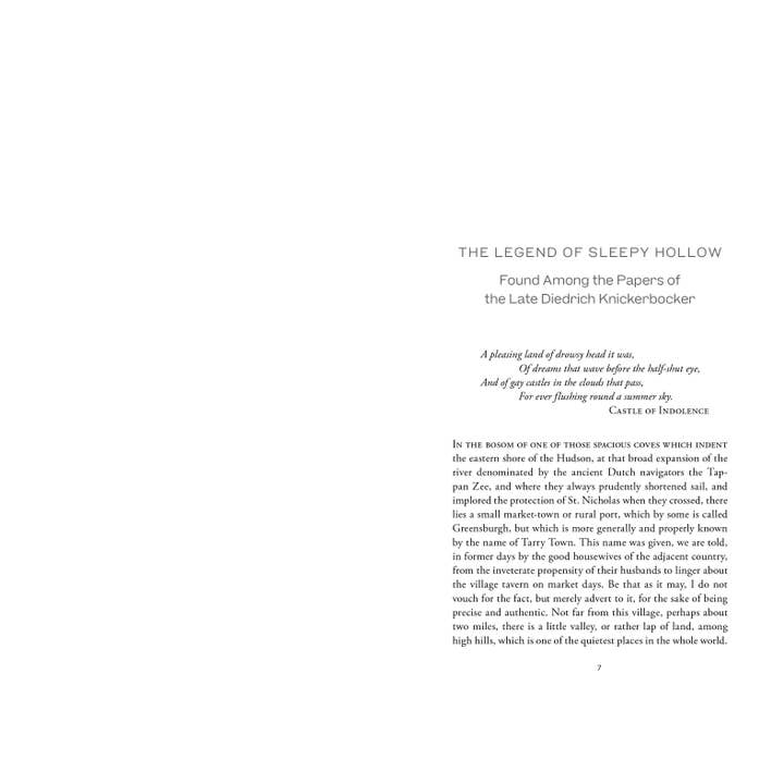 Hachette Book Group - Wholesale Classics - The Legend of Sleepy Hollow & Other Stories4