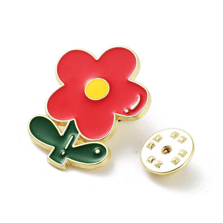 WishStrings - Wholesale Lapel Pin/Button - Flower - Wish Pins - Enamel Pin Badge (EWP024)2