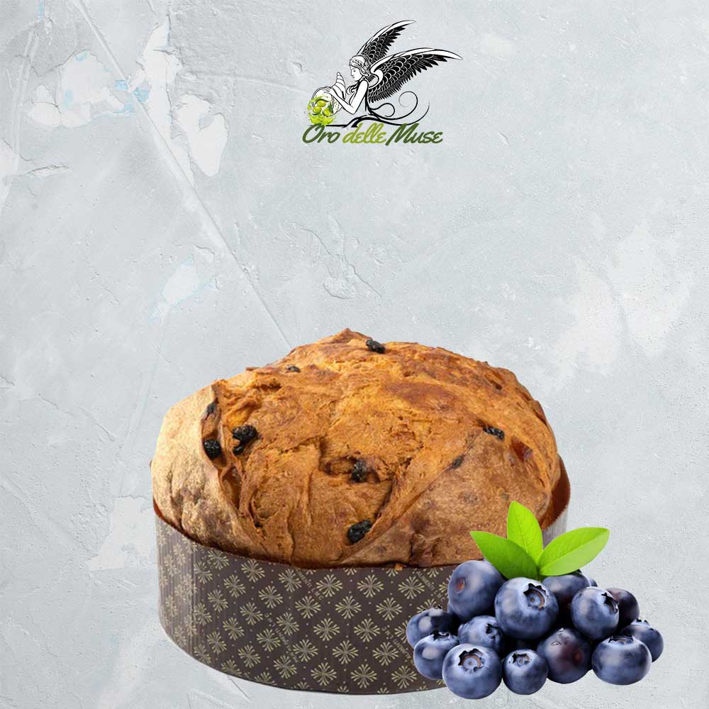 Calabria da Gustare - Wholesale Cake - Chocolate panettone with blueberries and rosolio 750 g3
