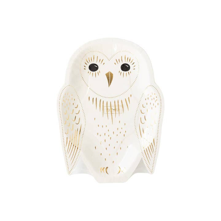 My Mind’s Eye – wholesale Disposable plate – SPL1140 - Owl Plate1