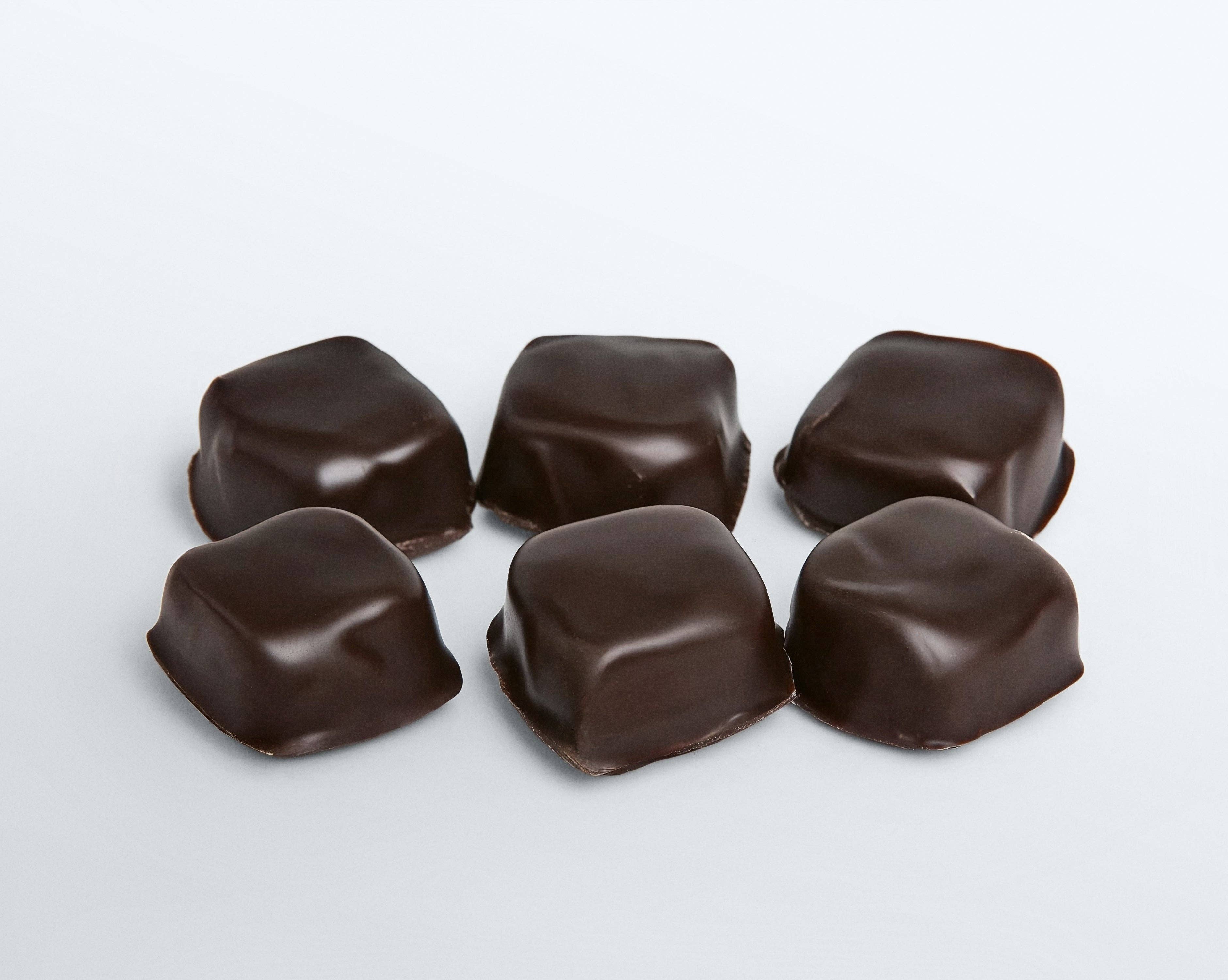 Date Smarter! - Wholesale Chocolate Covered Sweets - Peanut Butter Chocolate Covered Date Caramels - Case of 122