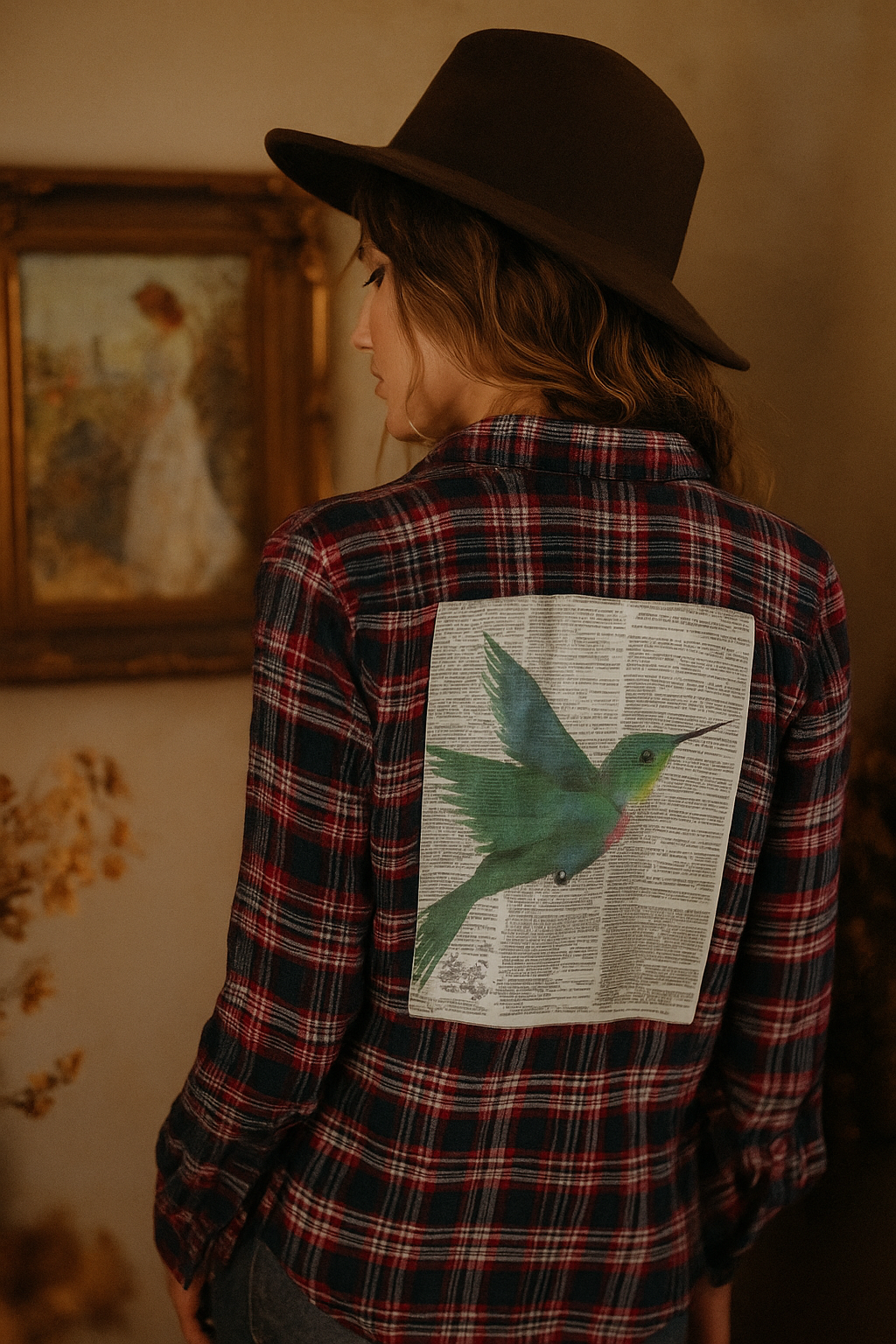 The Nu Vintage – Camisa com botões no colarinho – Mulher por atacado – Top de Rayon Aviara1