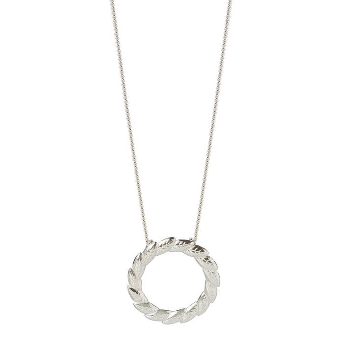 Laurel Leaf Pendant for wholesale by Kirsty Taylor Goldsmiths