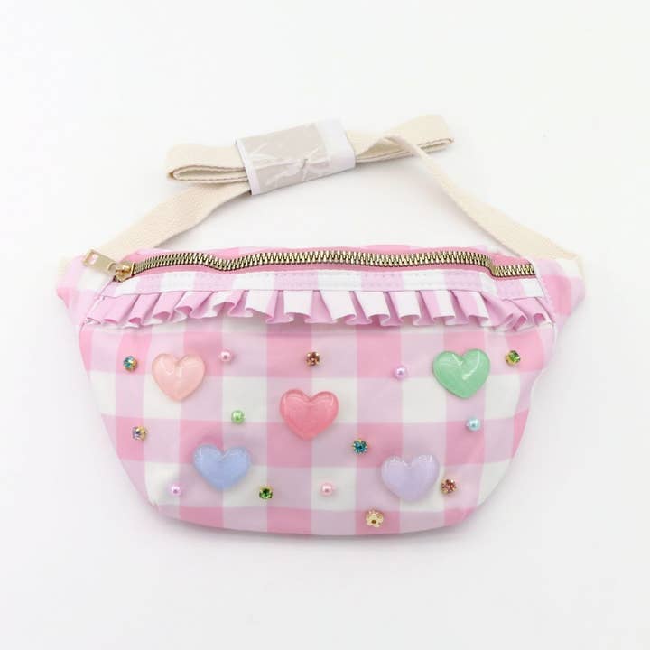 Gingham Heart Poppy Pack for wholesale by Poppyland