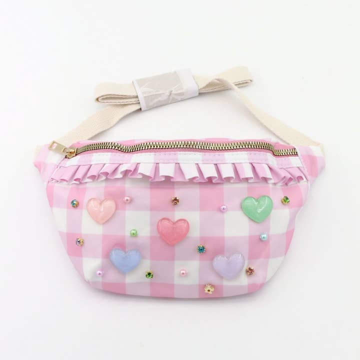 Gingham Heart Poppy Pack for wholesale by Poppyland