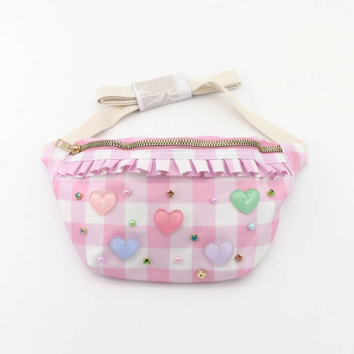 Gingham Heart Poppy Pack for wholesale by Poppyland