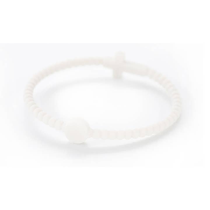 MKS America - Wholesale Bangle Bracelet - Jesus Bracelets Silicone Cross Bracelets set12