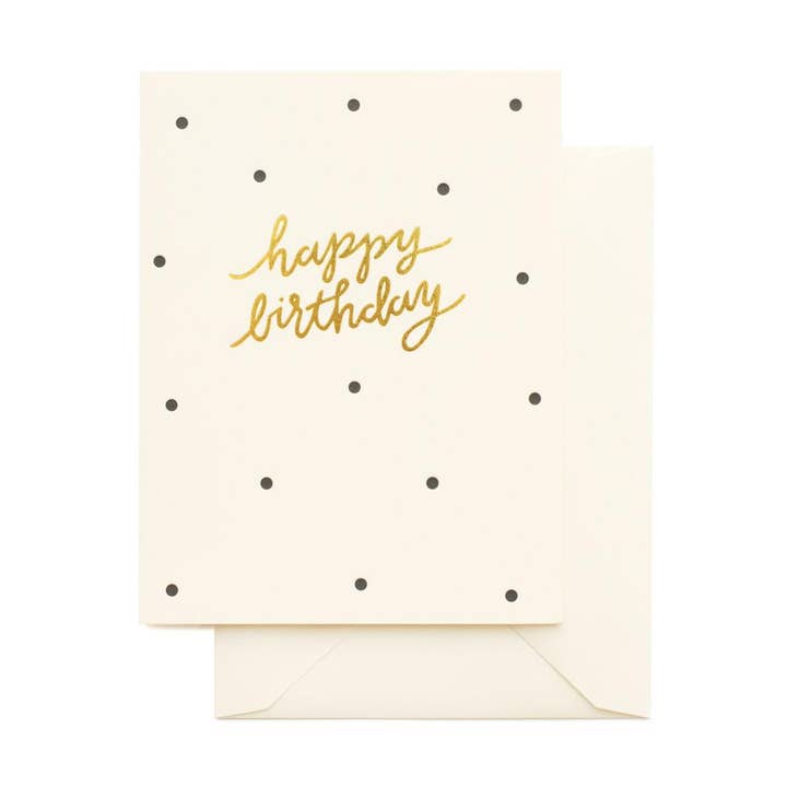 Dotty Birthday for wholesale by Sugar Paper