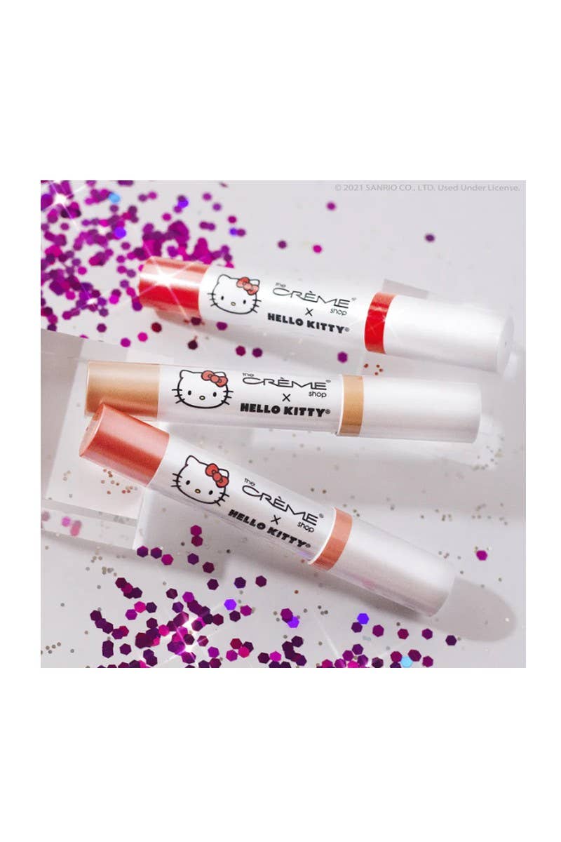 PINEAPPLE Beauty - Wholesale Lip Balm - TCS HTB5518 Hello Kitty Hello Lippy Tinted Lip Balm - 4pc6