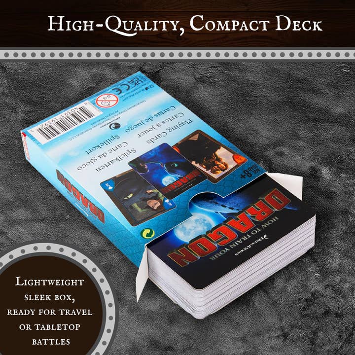 AQUARIUS, GAMAGO, ICUP, & ROCK SAWS by NMR Brands - Wholesale Playing Cards - How to Train Your Dragon Playing Cards3