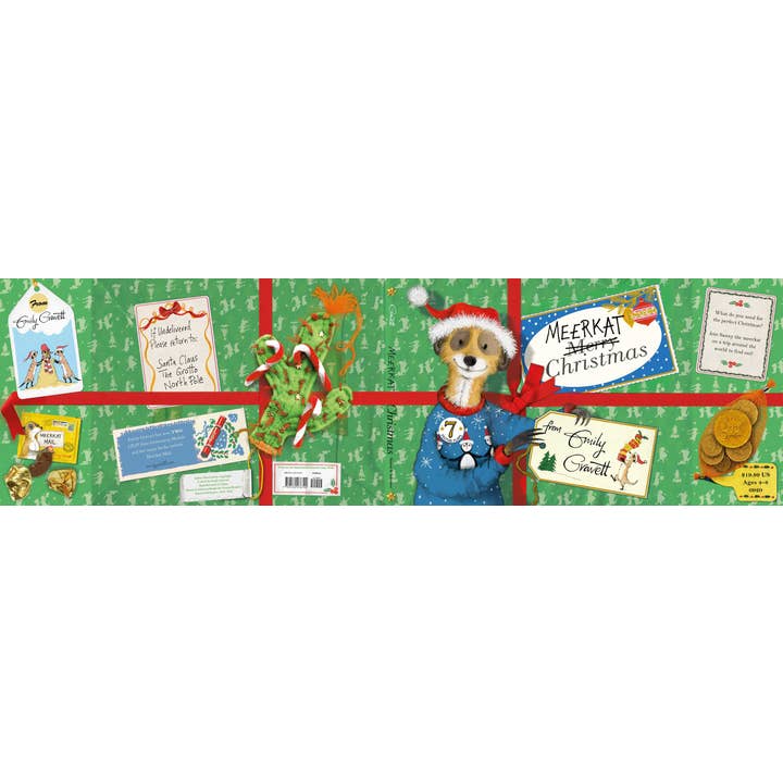Simon & Schuster - Wholesale Early Reader Book (6-8) - Meerkat Christmas by Emily Gravett1