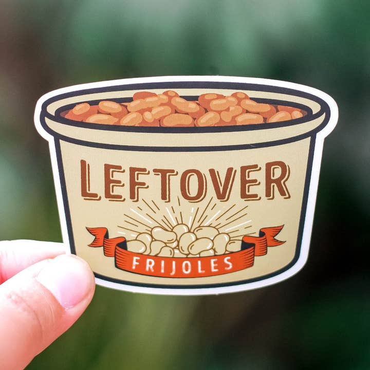 Quiero Prints - Wholesale Sticker - Leftover Frijoles Sticker0