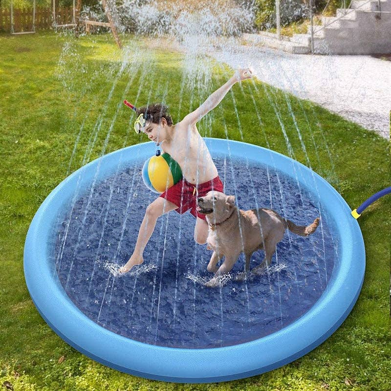 Furr-Baby Gifts - Wholesale Ornament - Pet Dog Sprinkler Pad Play Cooling Mat11