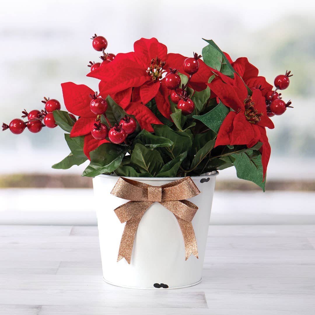 Willow Group - Wholesale Bow - Gift Wrapping - Tin Bow - Magnetic Back for Gifts, Planters, Decor1