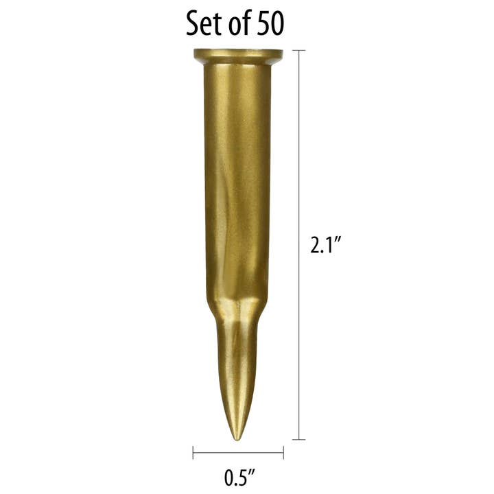 CALIBER GOURMET / CAMPCO - Wholesale Sporting Accessories - Tactical Golf Tee (Pack of 50pcs)
