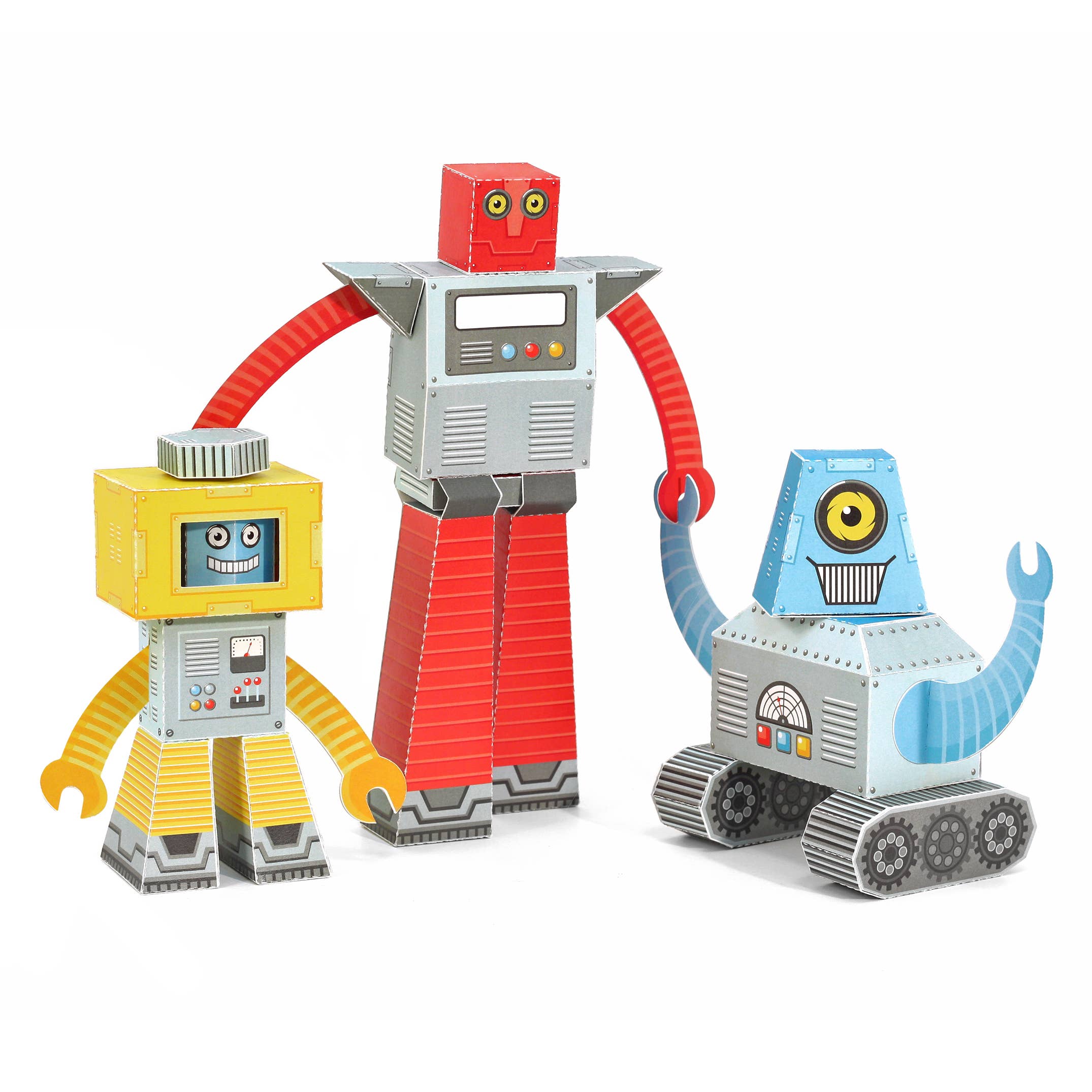 pukaca - Vendita all'ingrosso Set di giocattoli - Bambini - Robot da costruire in carta0
