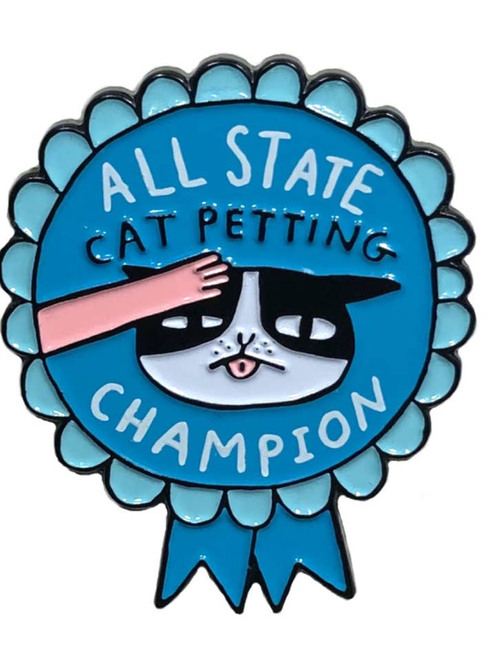 All State Cat Petting Champion Smalto Spilla per la vendita all'ingrosso da parte di Incognito