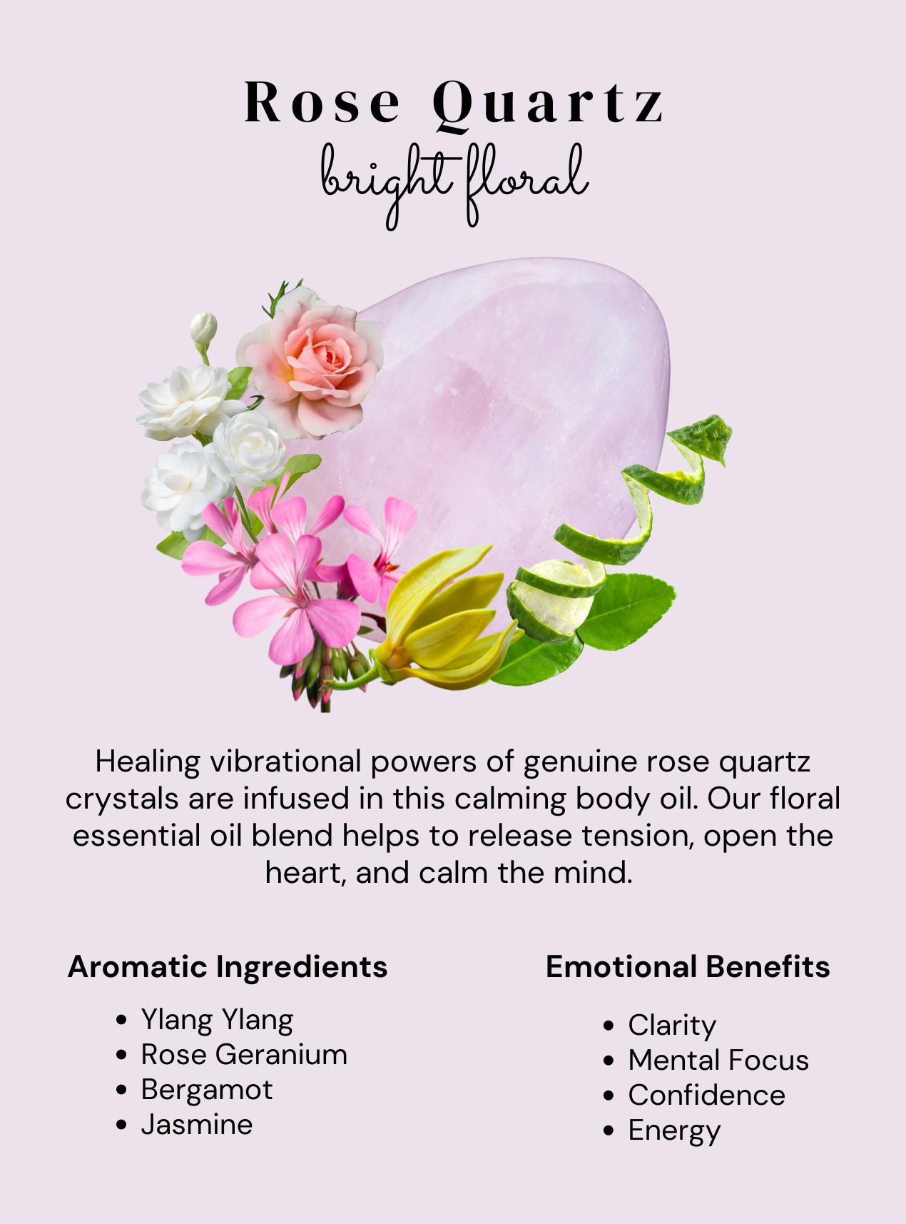 Honeybee Gardens Natural Cosmetics & Body Care - Wholesale Bath/Body Oil - Crystal Infused Aromatherapy Organic Body Oil Rollerballs10