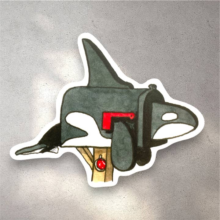 Adhesivo Orca Mailbox para venta al por mayor de Anagram Press