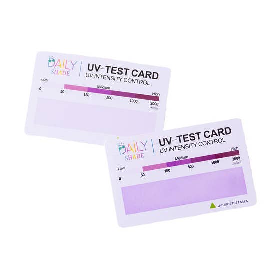 Daily Shade Sunscreen - Wholesale Sunscreen - DAILY SHADE UV Test Card0