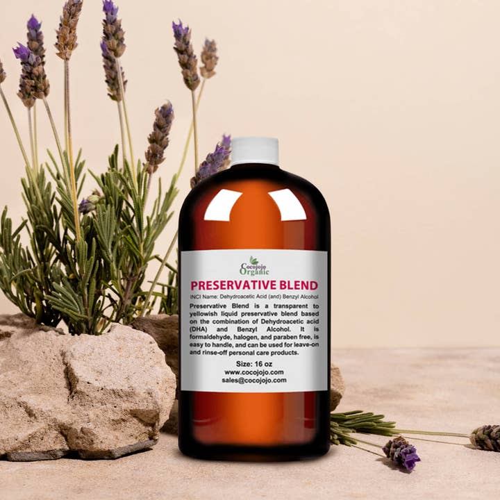 Coco jojo – Soro facial por atacado – Mistura Conservante com Ácido Desidroacético e Álcool Benzílico2