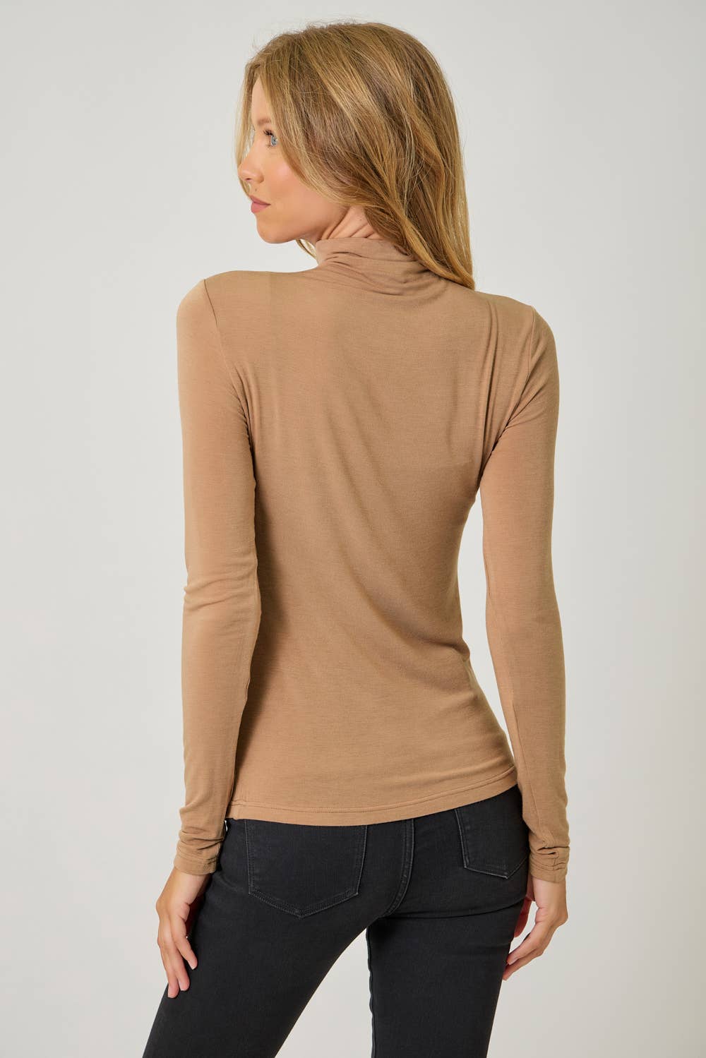 Mystree – wholesale Stickad topp - Dam – 61274 Nödvändig Mock Neck Topp3