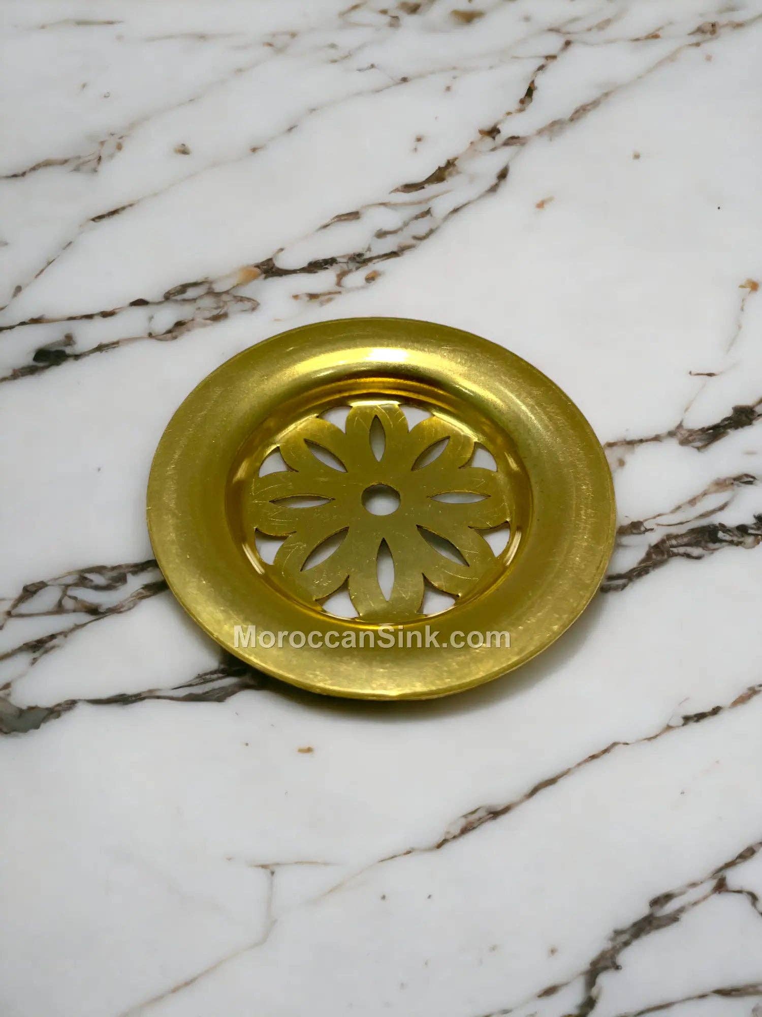 Moroccan Sink - Wholesale Sink Strainer/Stopper - Moroccan BRASS Drain Waste For Moroccan Sink Model 51