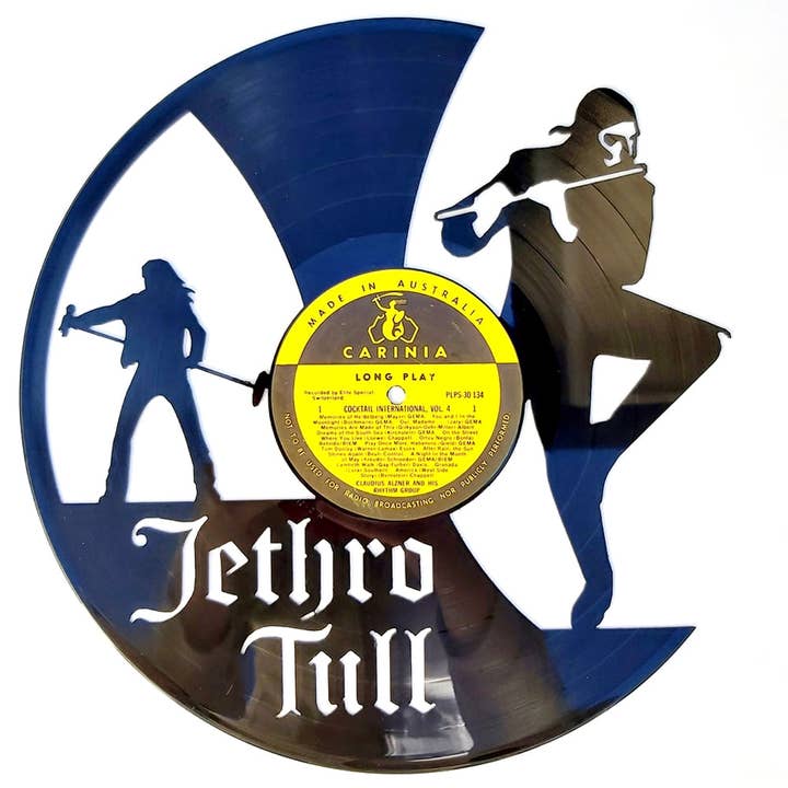 Platenkunst op vinyl - Jethro Tull voor wholesale door Broken Record