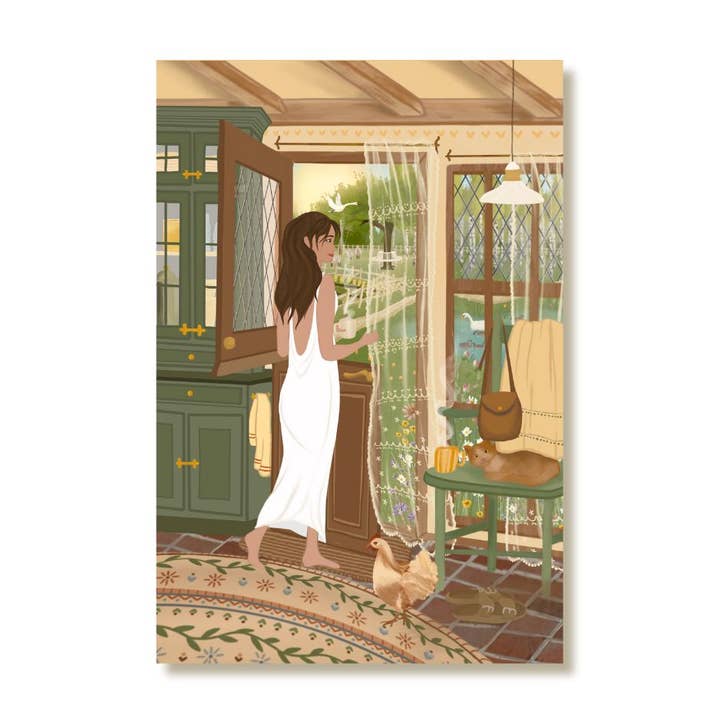 Nicolet Boon - Wholesale Postcard Set - 6 A6 Card Set - Spring/Summer - Alchemy of the Seasons4