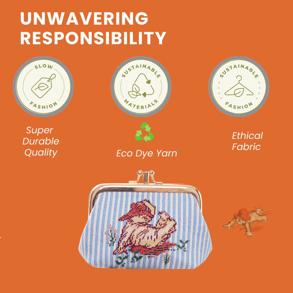 SignareArt - Wholesale Coin Purse - Women's - FRMP-PADD-CMM | Paddington Classic Marmalade Coin Clasp Frame Purse4