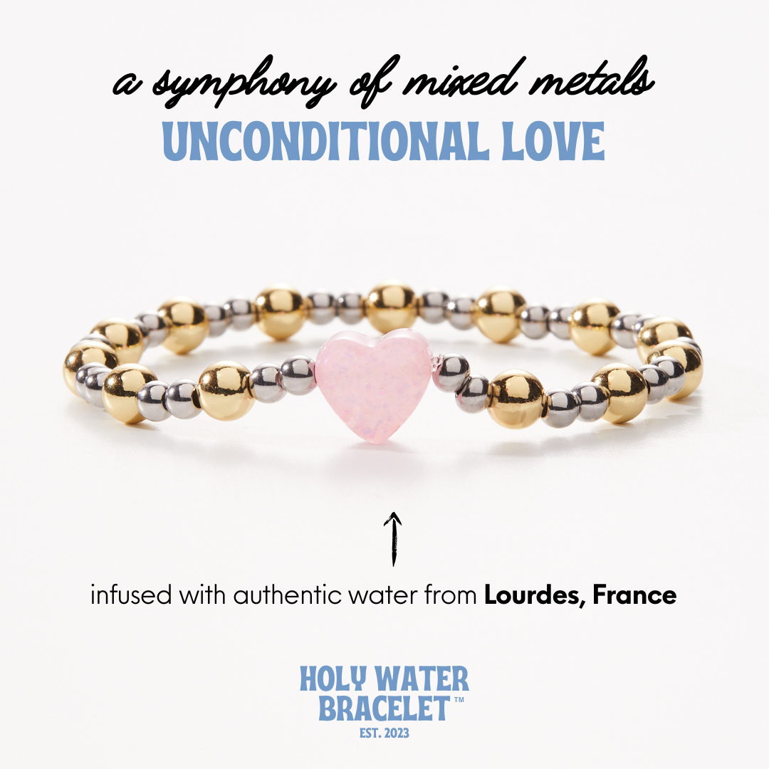 Holy Water Bracelet - Vendita all'ingrosso Braccialetto con ciondolo/pendente - COLLEZIONE BICOLORE ACQUA SANTA3