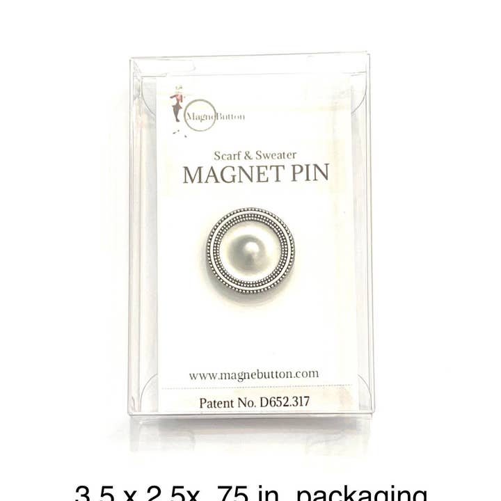 MagneButton – Engroshandel Reversnål/knap – Abalone Billede Magnet Knap Pin Set