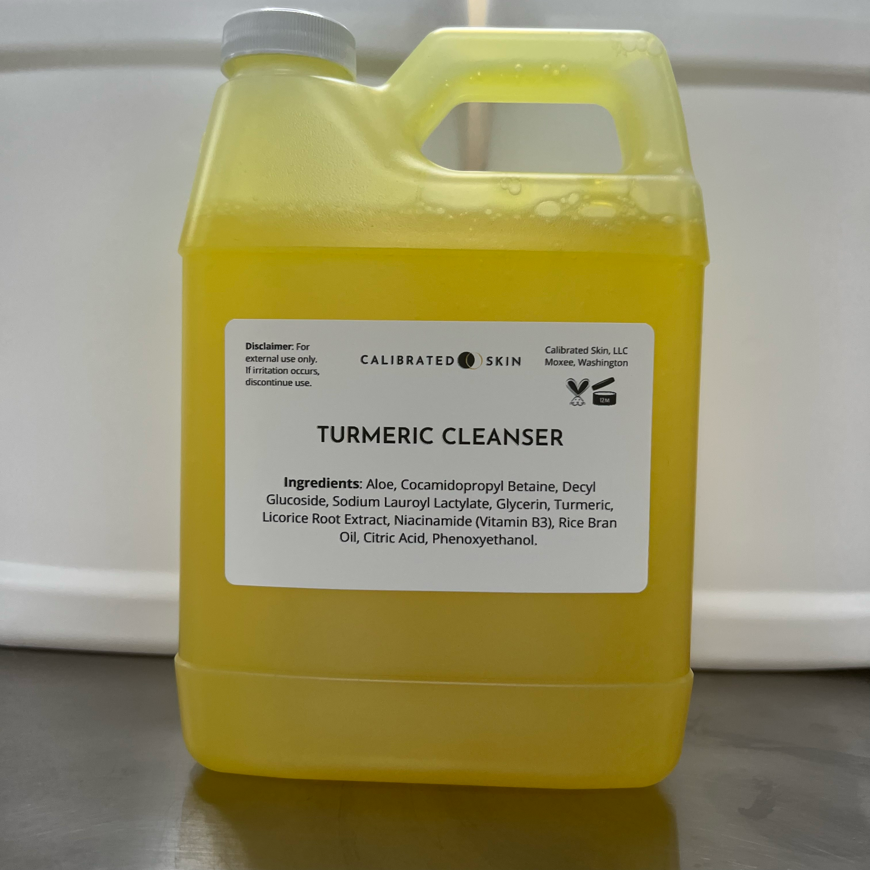 Perfectly Calibrated - Wholesale Facial Cleanser - Turmeric Glow Facial Cleanser1