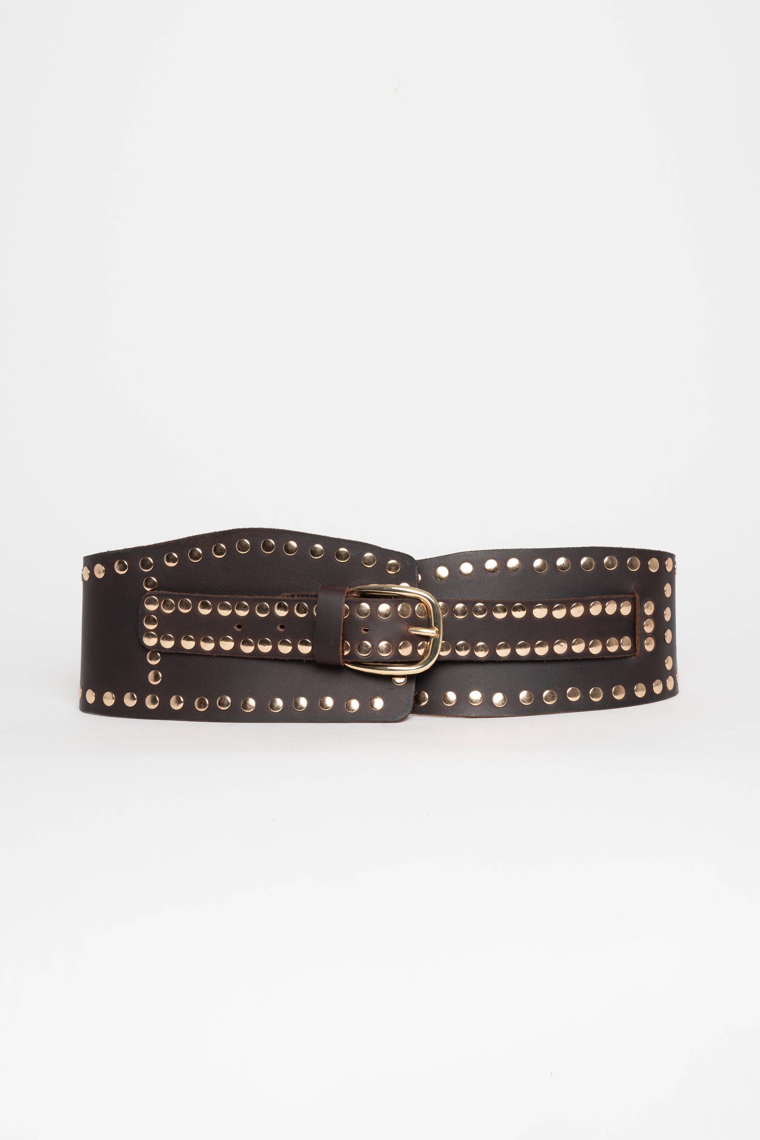 Piti Cuiti - Wholesale Belt - Women's - VEGA BROWN BELT1