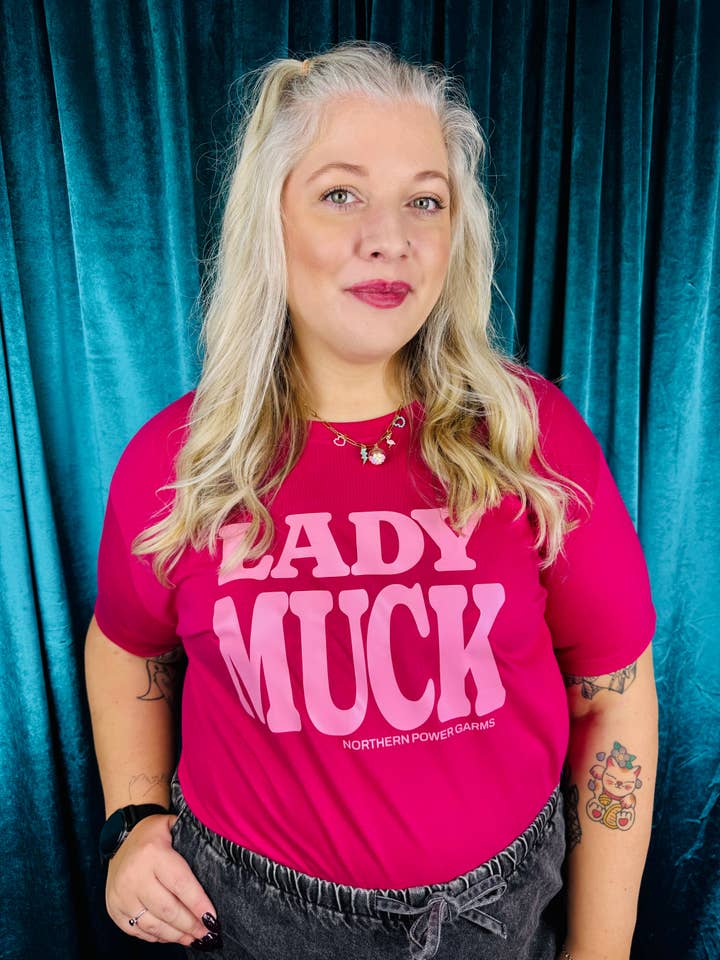 Lady Muck Tee for wholesale by Northern Power Garms