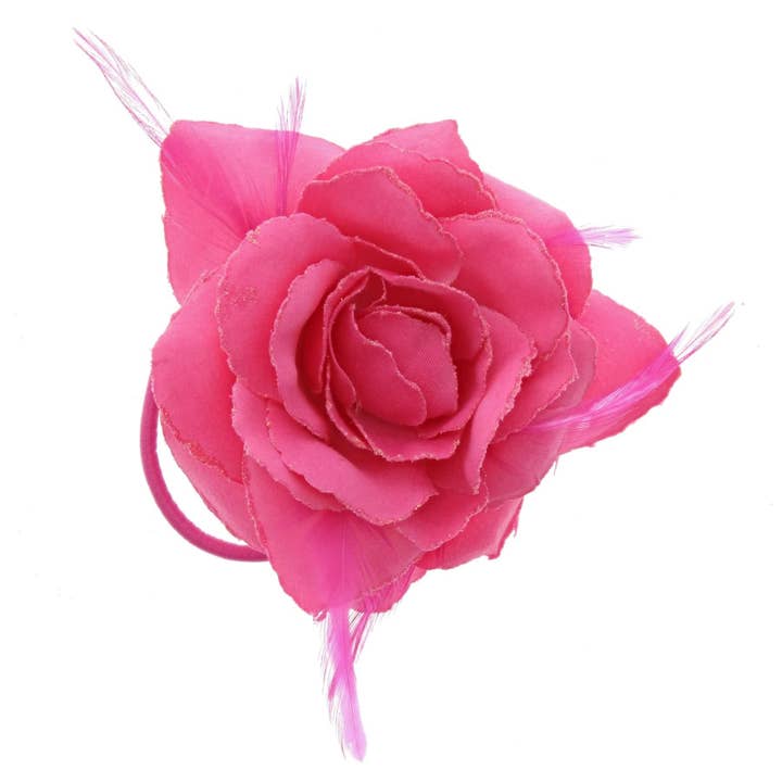 Topkids Accessories - Wholesale Fascinator Hat - Women's - Rose Flower Hair Clip Hairband Floral Corsage Fascinator Hair Band Aligator Beak Grip for Women & Girls Wedding Prom Party Special Occasion22